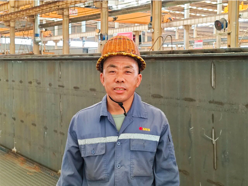 焊花灼手 匠心滚烫｜新科起重焊工张胜杰